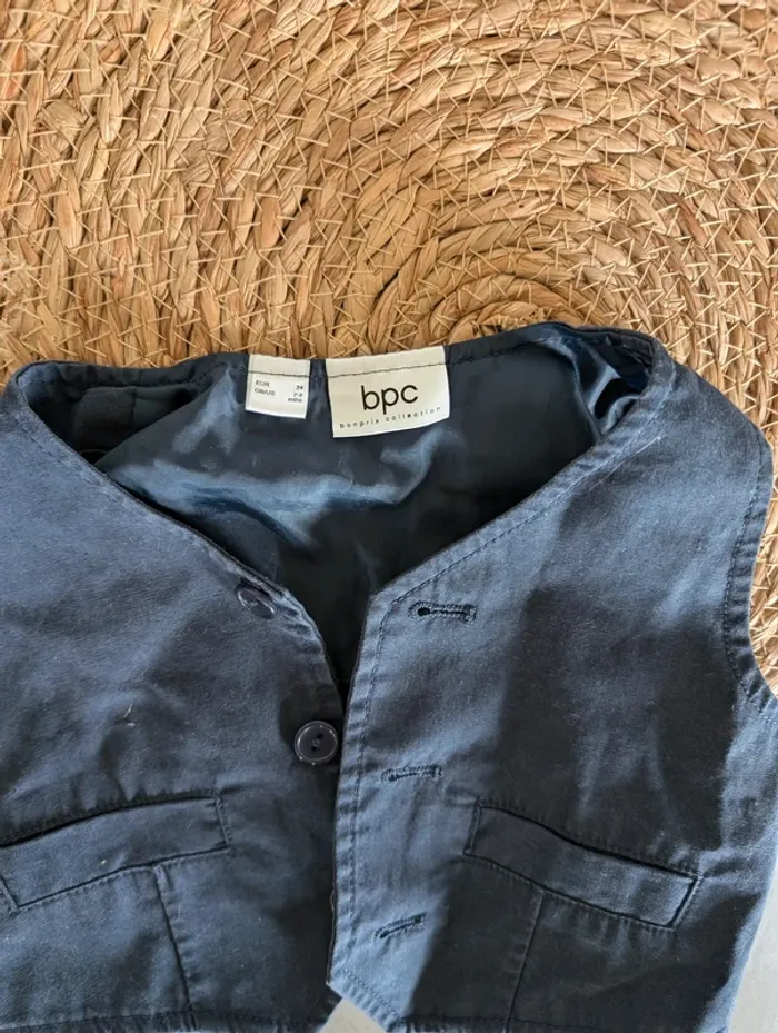 Veston sans manches 7-9 mois BPC - photo numéro 2