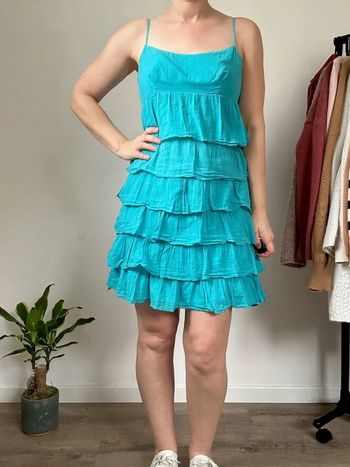 Promod Robe d’été bleue – Taille 38 – Très bon état