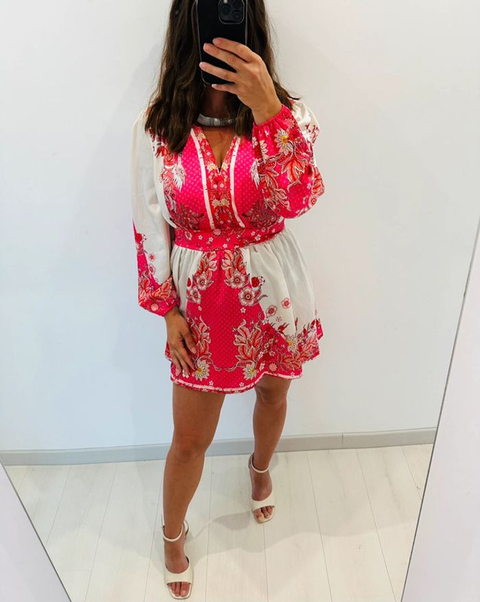 🌸Robe Allyson - satiné - fluide 🌸