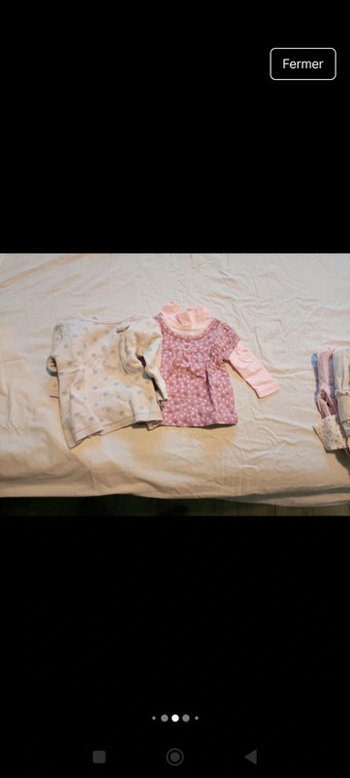 Lot de vêtements filles 3 mois automne hiver - photo numéro 6