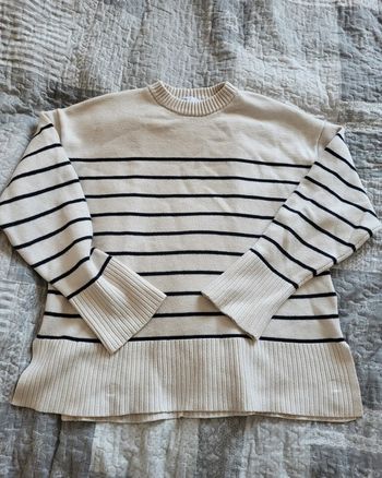 Pull à rayures zara taille S