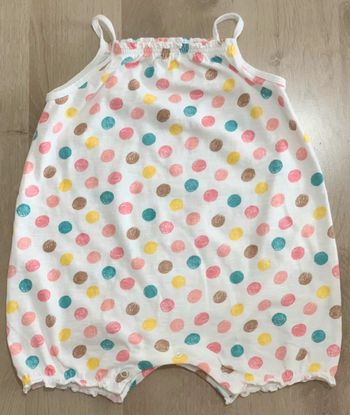 Barboteuse combishort H&M 18/24 mois