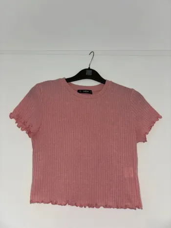 T-shirt rose taille S