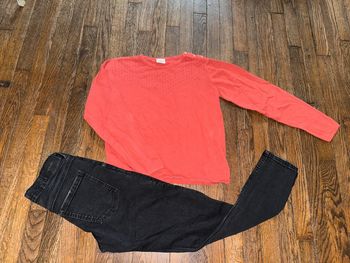 Pull Tao et jeans Zara  12 ans