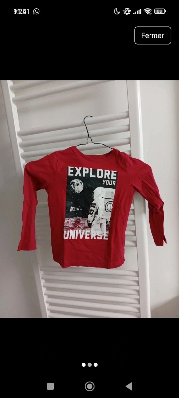 Tee shirt manche longue - photo numéro 2