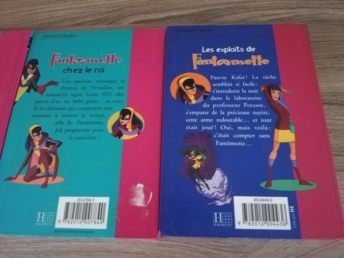 Lot de 4 livres Fantomette - photo numéro 3