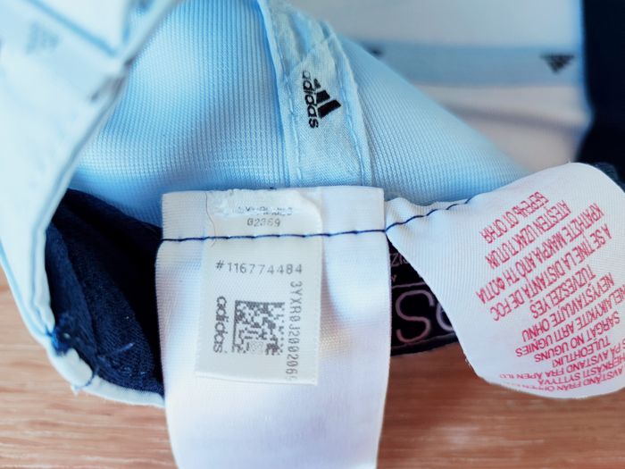 🦎 Casquette enfant - Bleu ciel - Adidas - TU 🦎 - photo numéro 10