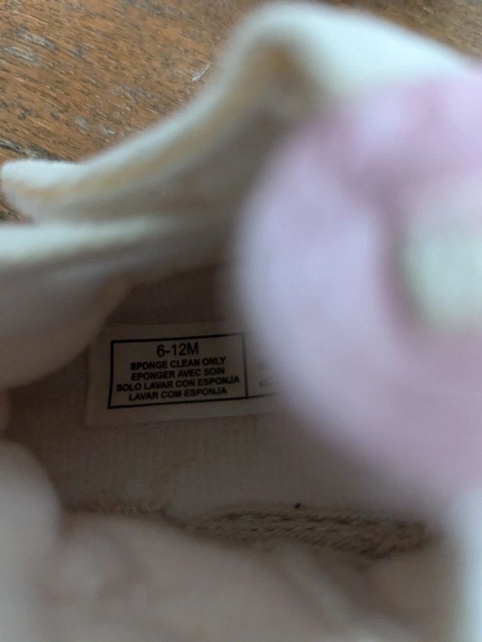 Chaussure bébé fille 6-12 mois fleurs - photo numéro 4