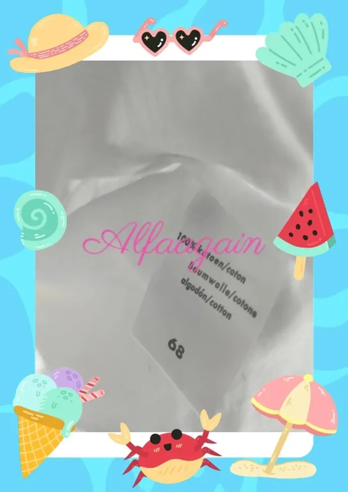 Lot t-shirts fille 6mois neufs - photo numéro 17