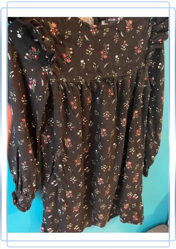 Jolie robe manches longues 6 ans kiabi