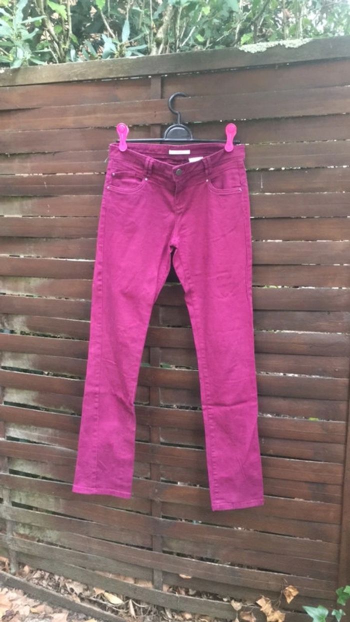 Joli pantalon violine - photo numéro 2