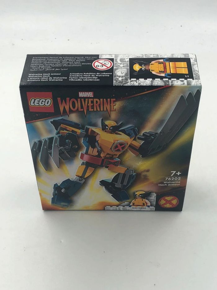 Boîte Lego Marvel Wolverine 76202 neuf