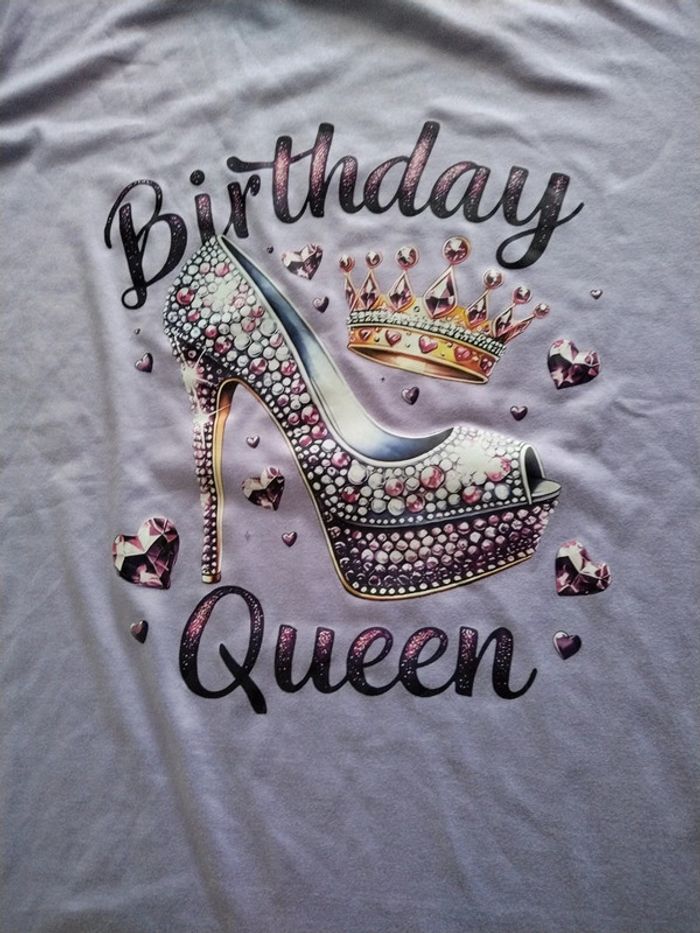 Tee shirt anniversaire taille M. - photo numéro 5