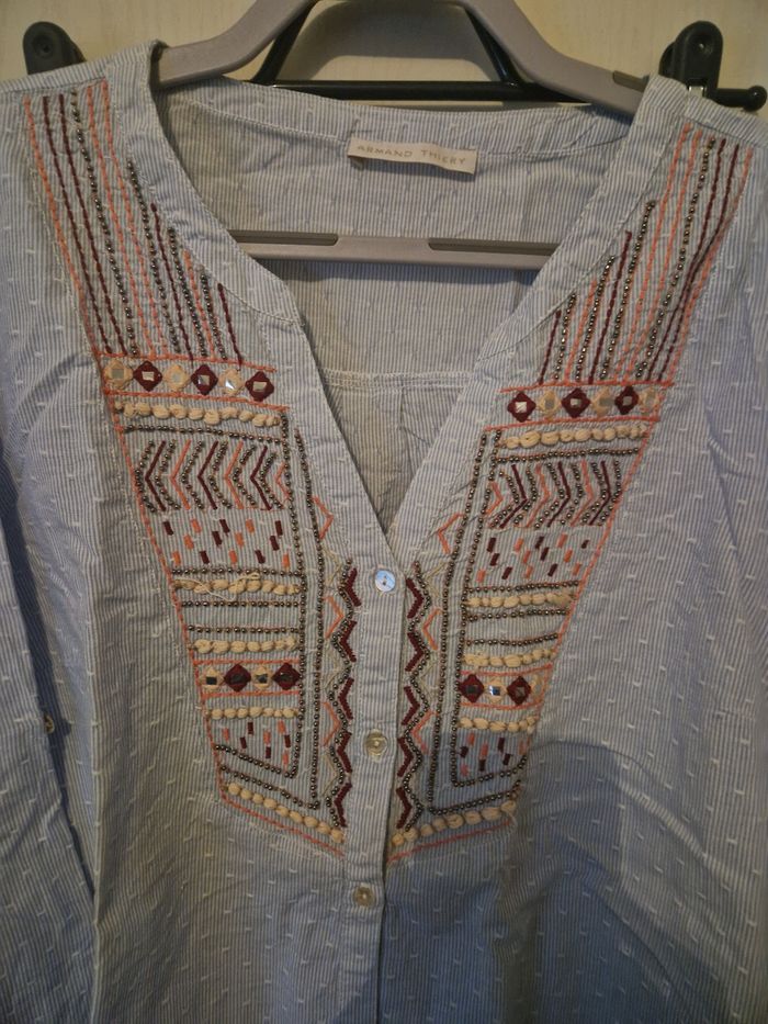 Chemisier bleu - photo numéro 2