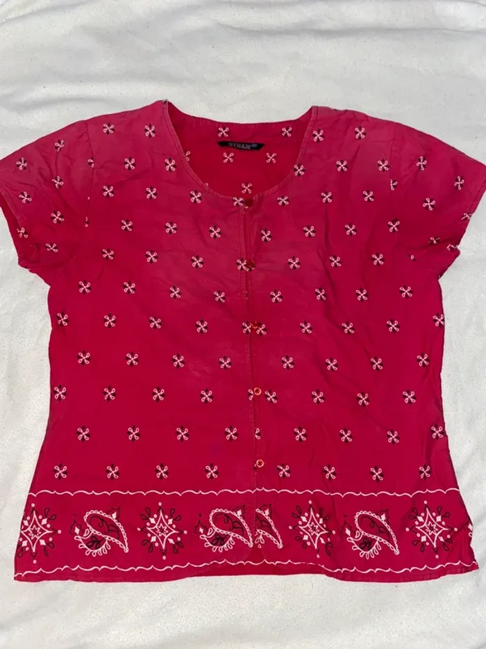 T-shirt motif bandana  Taille 46