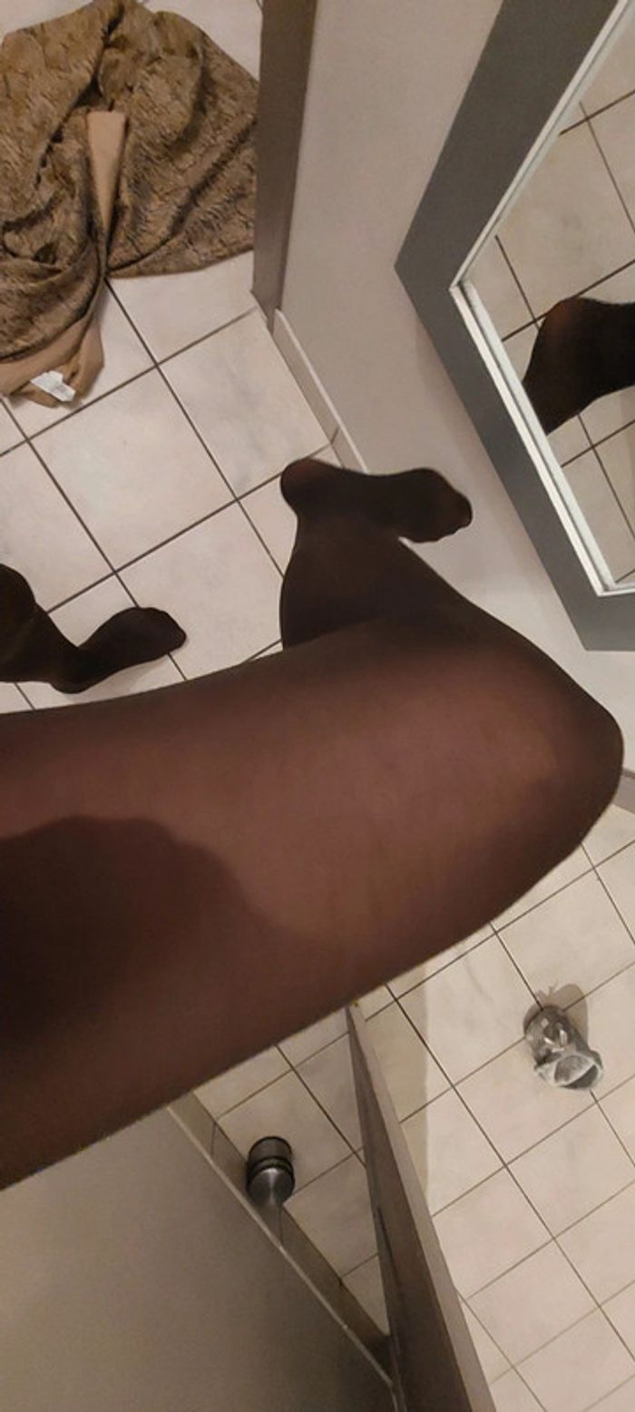 Collants marron - photo numéro 4