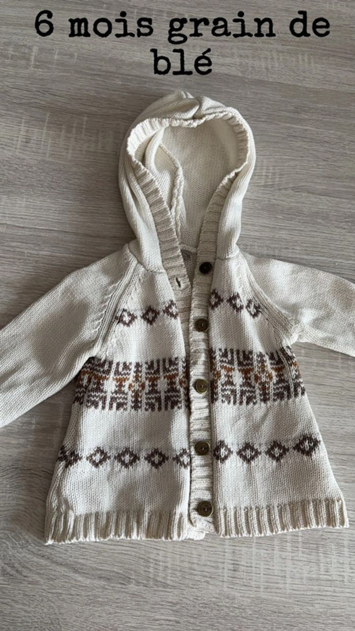 Gilet à capuche