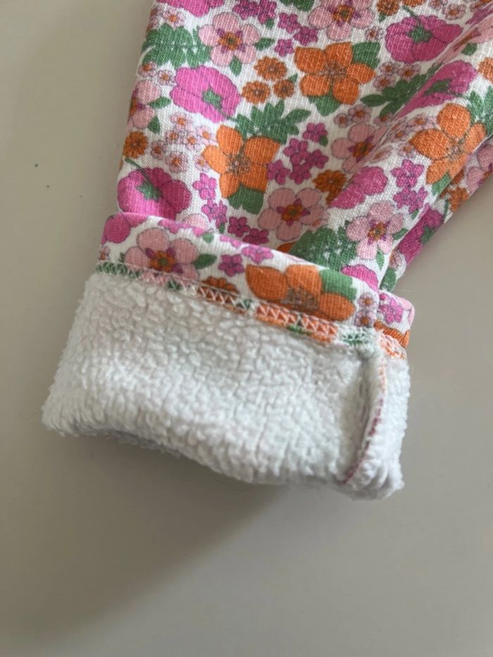 Legging chaud fleur 12 mois sergent major - photo numéro 2