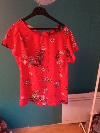Blouse rouge