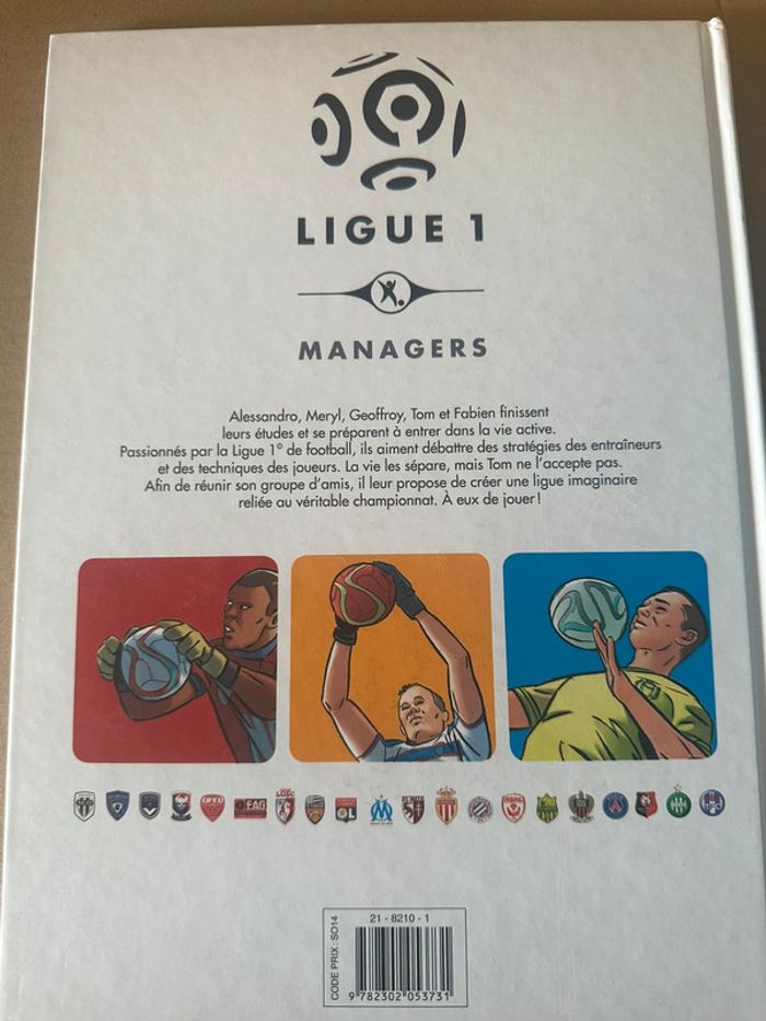 Bande dessinée Football ligue 1 - photo numéro 2