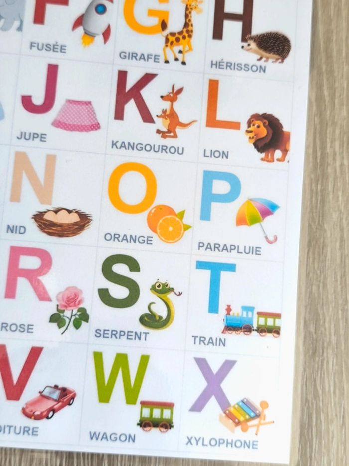 Sous mains de l'abécédaire - photo numéro 5