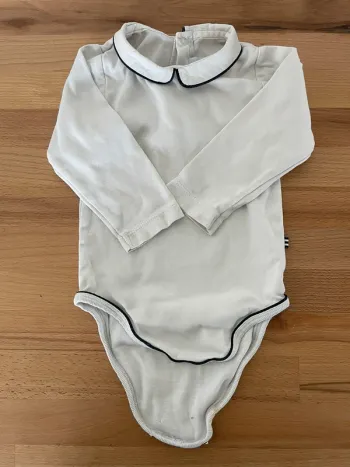 Body manches longues col claudine 12m
