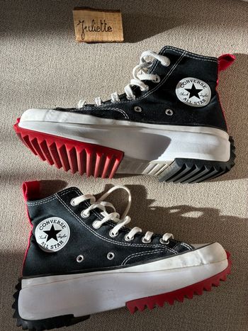 Converse Run Star Hike Hi x Keith Haring – Noir – Taille 38 – Très bon état