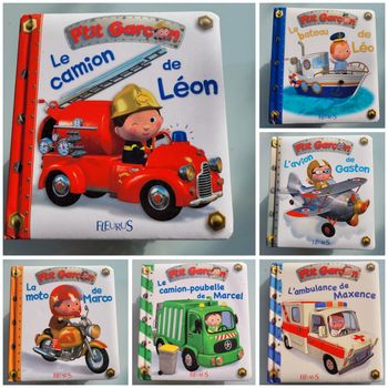 6 Livres P'tit Garçon : tomes 1, 2, 3, 6, 9 et 12