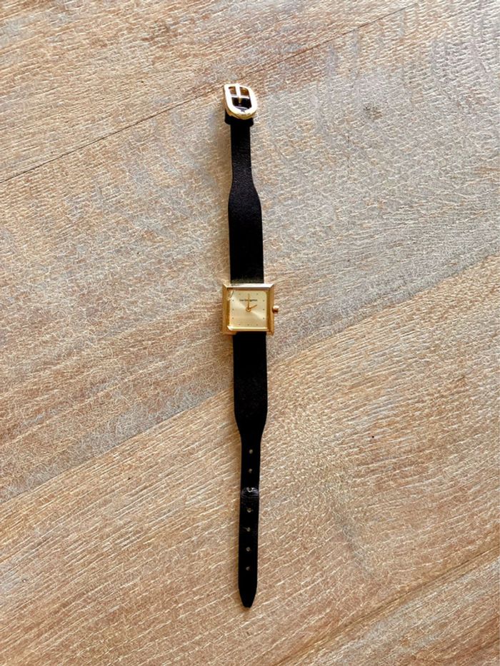 Les Georgettes By Altesse Montre bracelet réversible noir / blanc, Boîtier l'Absolue carré - photo numéro 4