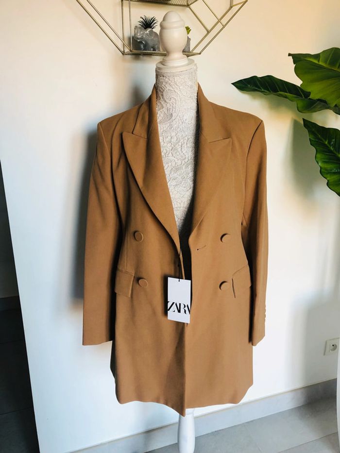 Blazer long Zara neuf taille S - photo numéro 7