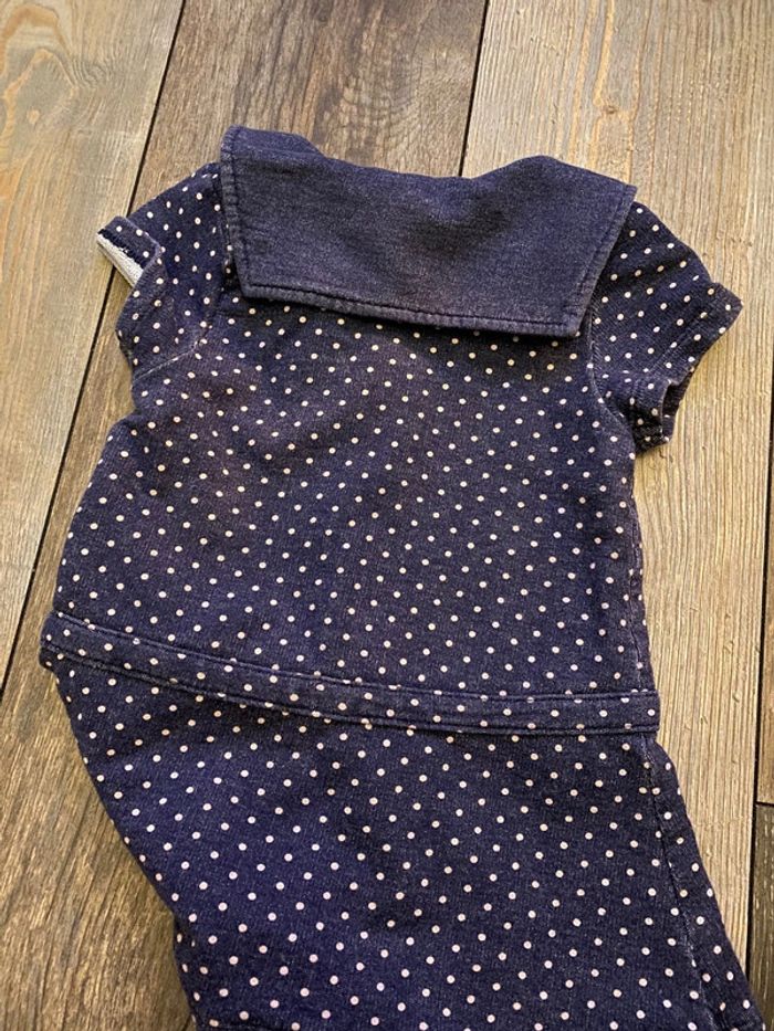 Belle robe orchestra 18 mois bleu et blanche - photo numéro 3