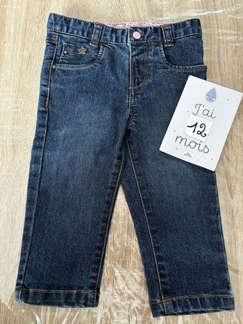 Jean bebe fille TEX t.12m