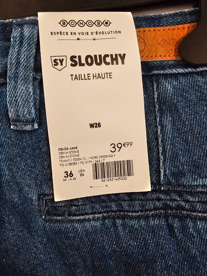 Jeans slouchy Bonobo Taille 36 - photo numéro 4