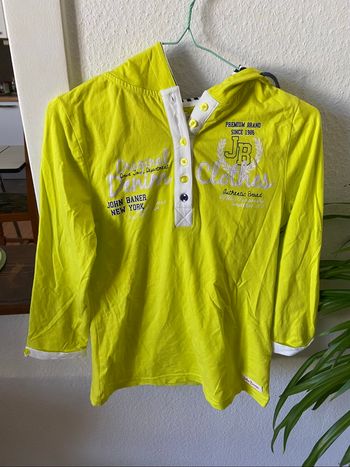 Sweat jaune John Baner