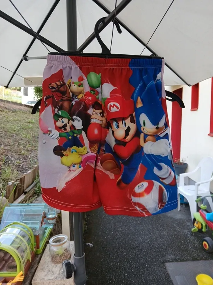 Lot ensemble Mario Sonic jumeaux - photo numéro 4