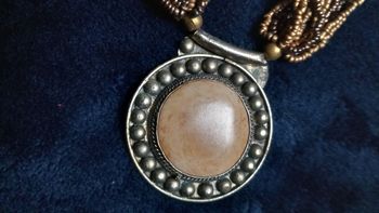 Collier Vintage Marron 54 cm + 5 cm