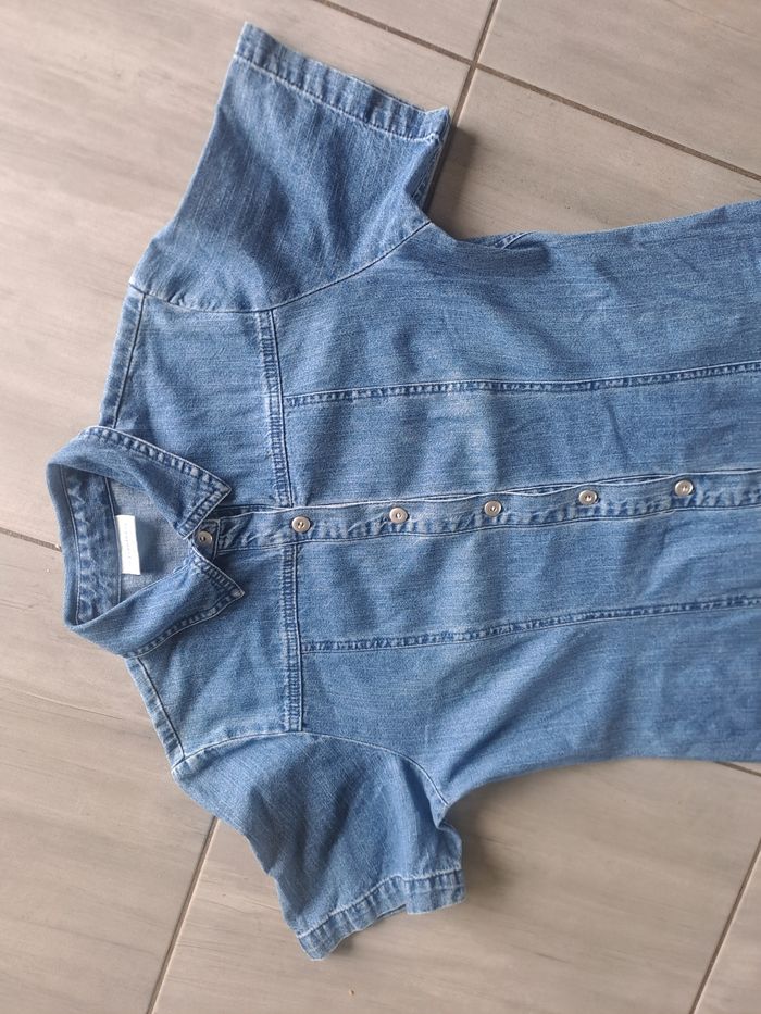 Robe en jean bleu Canda Taille 42 - photo numéro 2