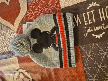 Bonnet mickey 3 ans