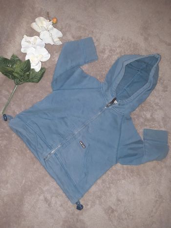 Gilet à capuche garçon zippé