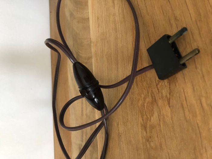 Lot de deux anciennes lampes bougeoirs à restaurer - photo numéro 6