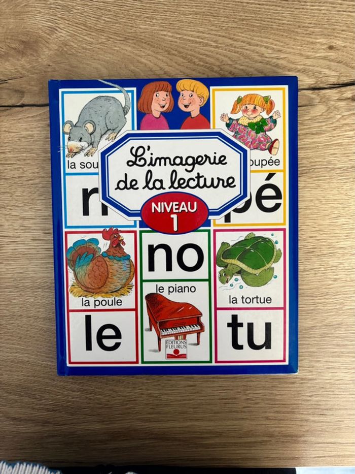 Livre L’imagerie de la lecture Niveau 1 pour Enfants