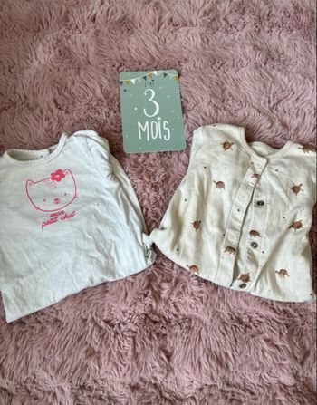 Pyjama bébé fille 3 mois