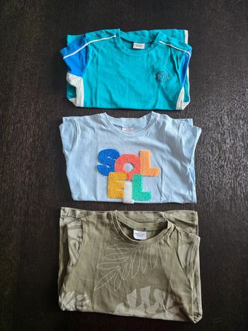 Lot de 3 tee-shirts en 5 ans