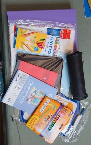 Lot fourniture scolaire idéal pour la rentrée scolaire