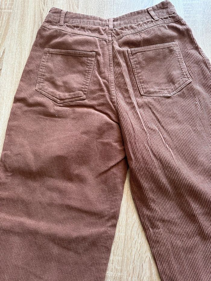 Pantalon à velours marron - photo numéro 5