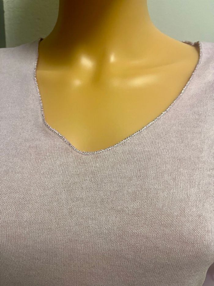 Pull léger mauve - photo numéro 4