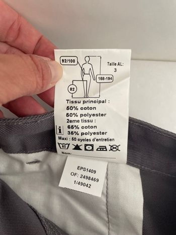 Pantalon travail réfléchissant lafont - photo numéro 6