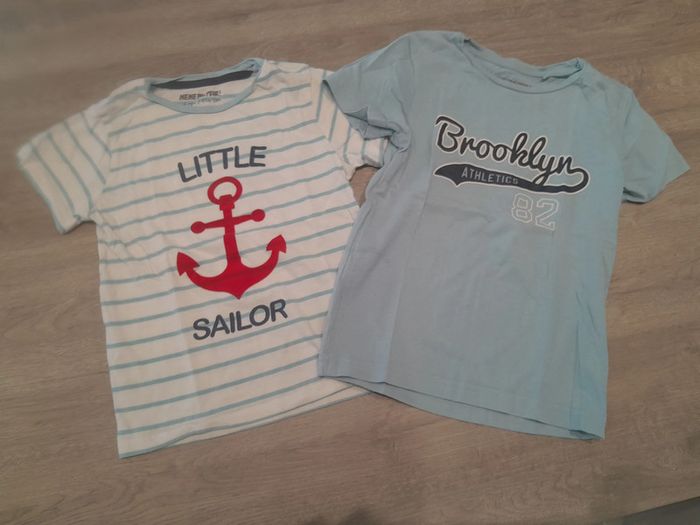 Lot 2 T-shirt manche courte
