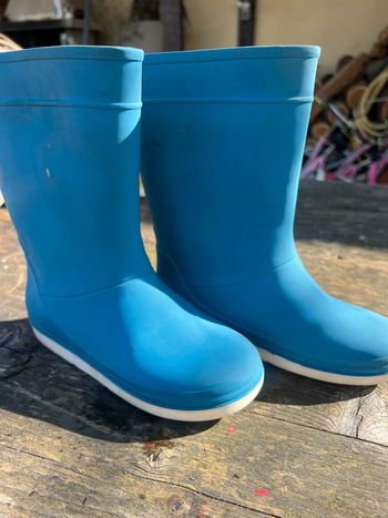 Botte de pluie tribord bleu taille 30