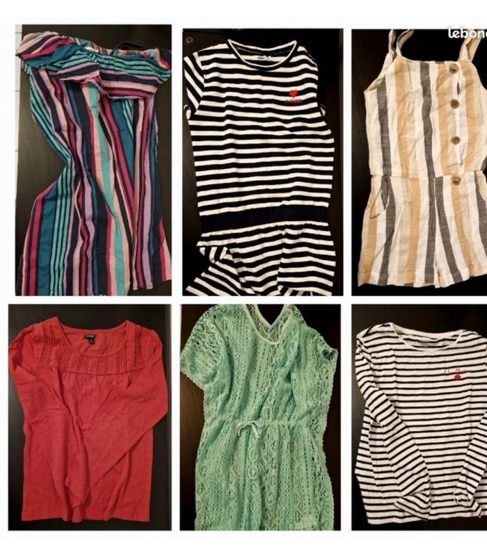 Lot de vêtements fille 10 ans (33 pièces) - photo numéro 4